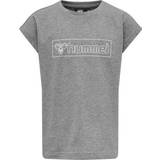 128 - Jersey Børnetøj Hummel Boxline T-shirt S/S - Medium Melange (213375-2800)