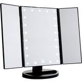 Makeup Uniq Hollywood Makeup Trifold Mirror with Led Light