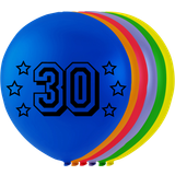 30 års fødselsdags balloner