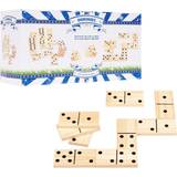 Trælegetøj Legesæt Bestway Havespil kæmpe domino 24 dele