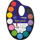 Farver PlayBox Malerpalet m/vandfarver, 12 farver 3år