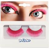 Kunstige øjenvipper Makeup Boland Neon Pink False Eyelashes