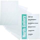 Transparent film Durable Crystal Sign Refill