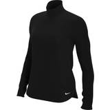 Nike Dame - Træningstøj Sweatere Nike Therma-FIT One Long-Sleeve 1/2-Zip Top Women - Black/White
