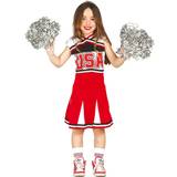 Fiestas Guirca Cheerleader USA Kostüm