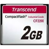 2 GB - Memory Stick Micro Hukommelseskort & USB Stik Transcend Industrial Compact Flash 220x 2GB