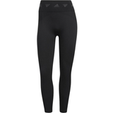 Adidas Nylon Bukser & Shorts adidas Aeroknit Training 7/8 Tights Women - Black/Grey Six