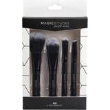 Makeup børster sæt Sæt med Makeup Børster Magic Studio (4 pcs)