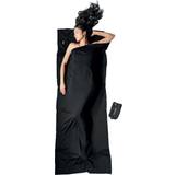 Rejselagen & Campingpuder Cocoon Travel Sheet Merino Wool Black OneSize