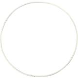 Hobbymaterialer Creativ Company Metalring diameter 20 cm tykkelse 3 mm cirkel 5 stk
