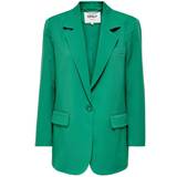 Dame - Oversized Blazere Only Lana Berry Long Blazer - Green/Alhambra