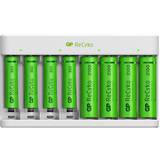 AA (LR06) - NiMH Batterier & Opladere GP Batteries ReCyko E811 + 4xAA 2100mAh + 4xAAA 850mAh