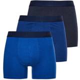 Superdry Tøj Superdry Organic Cotton Boxer 3-pack - Navy/Bright Blue/Mazarine