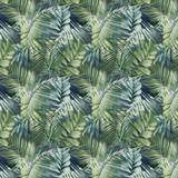 Grandeco Tapeter Grandeco Antigua Palm Wallpaper Green