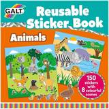 Dyr Klistermærker Galt Reusable Sticker Book Animals