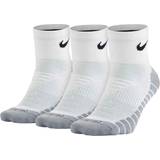 Hvid - Mesh Strømper Nike Everyday Max Cushioned Training Ankle Socks 3-pack - White/Wolf Grey/Black