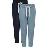 Minymo Joggingbukser Minymo Basis Sweatpants 2-pack - Ashley Blue (3936-742)