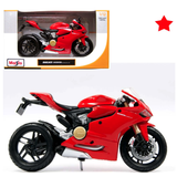 Motorcykler Maisto Ducati 1199 Panigale, motorcykel i æske, 1:12