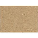 Brun Papir Creativ Company Recycled Cardboard A4 Gray Brown 225g 10 sheets