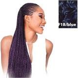 Glans Extensions & Parykker X-Pression Hair extensions Nº 1b/bleu