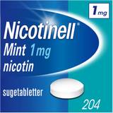 Sugetablet Håndkøbsmedicin Nicotinell Mint 1mg 204 stk Sugetablet