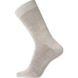 Beige - Merinould Strømper Egtved Wool Twin Socks - Beige
