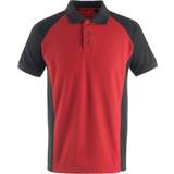 Herre Tøj Mascot Unique Bottrop Polo Shirt Unisex - Red/Black
