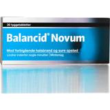 Calciumcarbonat Håndkøbsmedicin Balancid Novum Mint 30 stk Tyggetabletter