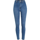 River Island Kaia High Waisted Skinny Jeans - Medium Blue
