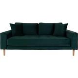 Gul - Polyester Møbler House Nordic Lido Sofa 180cm 2,5 personers