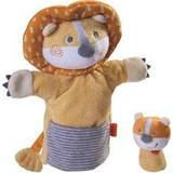 Hånddukker Dukker & Dukkehus Haba Puppet Lion with Cub