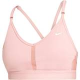 Mesh - Pink Undertøj Nike Dri-FIT Indy Light-Support Padded V-Neck Sports Bra - Pink Glaze/Pure/White