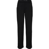 Vero Moda Bukser & Shorts Vero Moda Zamira Normal-High Trouser - Black