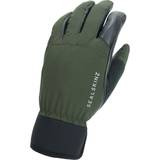 Herre - L - Skiløb Handsker Sealskinz All Weather Hunting Gloves Men - Olive Green/Black