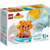 Lego Pandaer Byggelegetøj Lego Duplo Bath Time Fun Floating Red Panda 10964