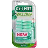 Mellemrumsbørster GUM Soft-Picks Comfort Flex Mint Medium 40-pack