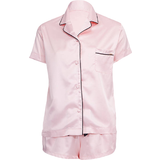 Bluebella Abigail Shirt and Short Set - Pink
