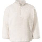 Dame - Trekvartlange ærmer Sweatere Reebok MYT Cozy Fleece Quarter Zip Sweatshirt - Stucco