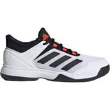 Adidas Sportssko adidas Kid's Adizero Club - Cloud White/Core Black/Solar Red