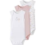 Name It Ærmeløse Bodyer Name It Sleeveless Rompers 3-pack - Pink/Violet Ice (13202692)