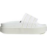 50 ⅔ - Hvid Hjemmesko & Sandaler adidas Adilette Bonega - Cloud White/Off White/Off White