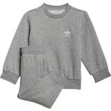 98 - Polyester Tracksuits adidas Infant Adicolor Crew Set - Medium Grey Heather (HE6910)