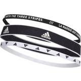 Adidas Nylon Tilbehør adidas Training Headbands 3-pack Unisex - Black/White/White