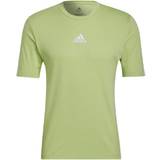 Gul - Mesh Overdele adidas Aeroready Lyte Mesh Training T-shirt Men - Pulse Lime