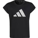 adidas Aeroready Training Graphic T-shirt Kids - Black/White/Grey Two