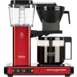 Rød - Varmtvandsfunktion Kaffemaskiner Moccamaster Optio Red Metallic