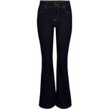 8 - Normal talje Jeans River Island Amelie Flare Mid Rise Husky Jeans - Dark Denim