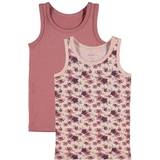 Ærmeløse Toppe Name It Tank Top 2-pack - Pink/Deco Rose (13193158)