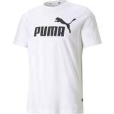 Puma Herre Overdele Puma Essentials Logo T-shirt - White