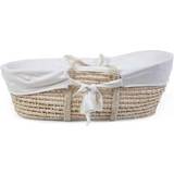 Childhome Bomuld Babykurve Childhome Moses Basket Cover Jersey Off White 45x85cm
